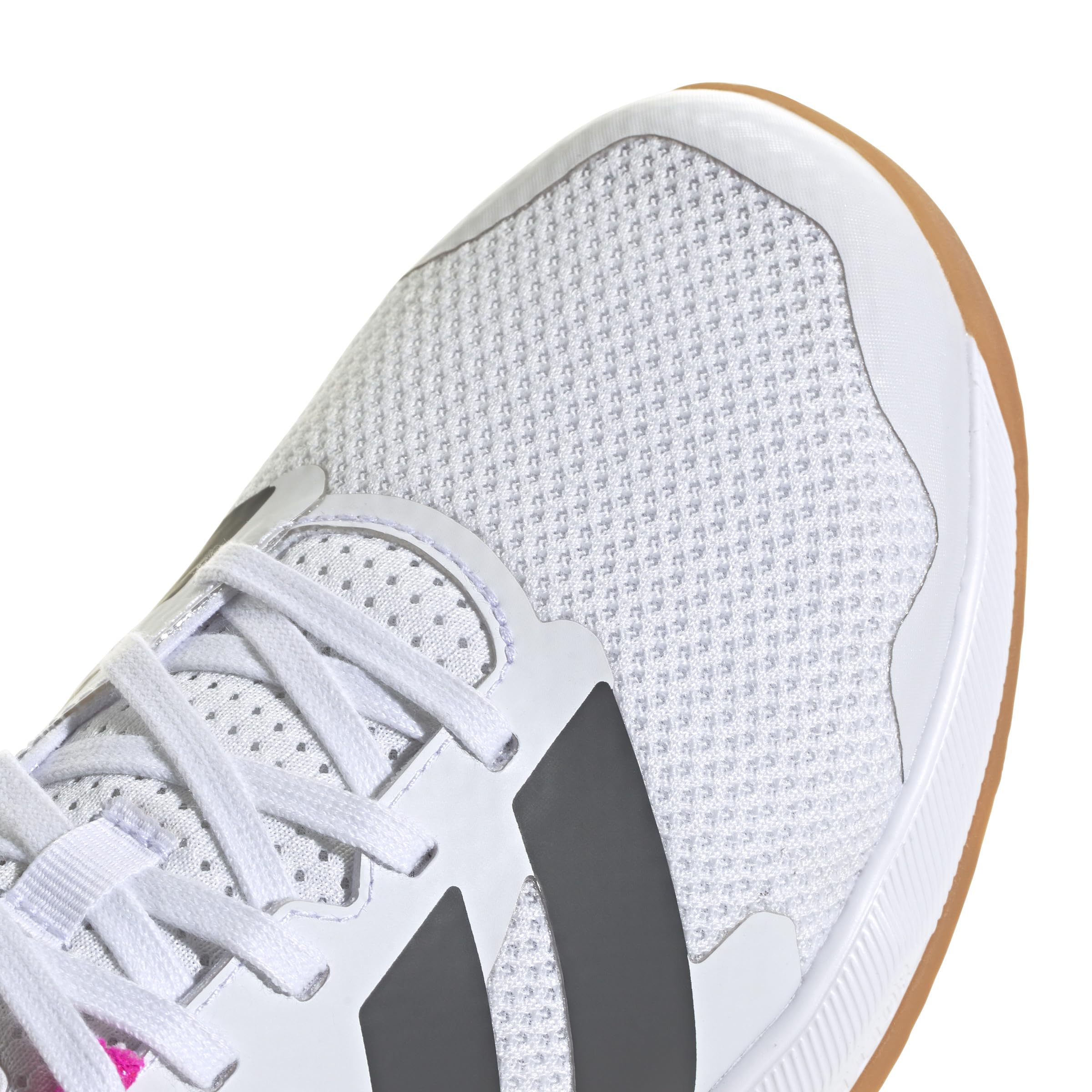 adidas Damen Dropset Base Training Shoes, Cloud White/Grey Five/Shock Pink, 45 1/3 EU 4