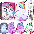 Paint Your Own Unicorns Lamp Kit, Arts and Crafts for Kids Age 6-8 Girls, Painting Kit Art Supplies for Girls Boys 8-12, Unic