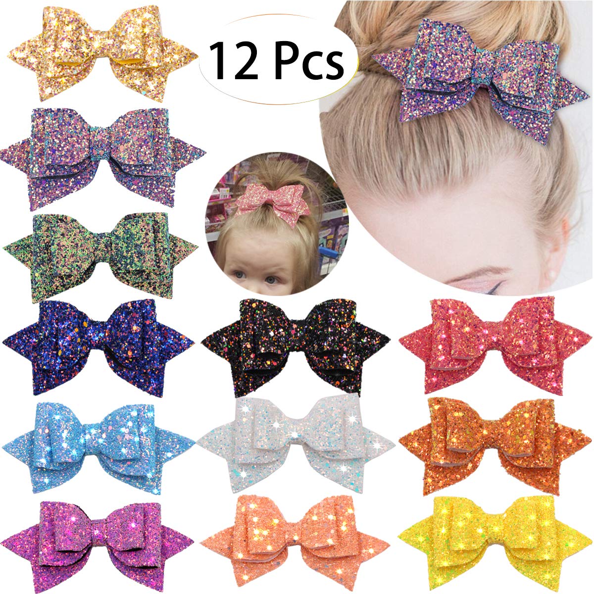 soft clips for baby hair