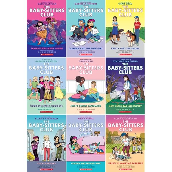 Amazon.com: The Baby-sitters Club Graphic Novels set Complete