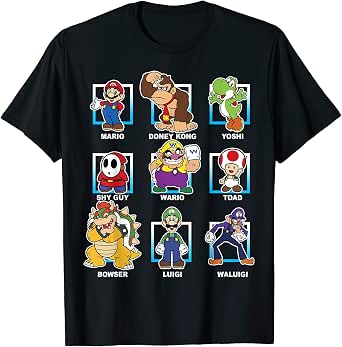 Super Mario Classic Characters Group 