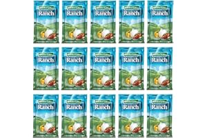 Smiling Sweets Hidden Valley Ranch Dressing, Bundle of 15 Packets, Perfect for a Variety of Uses Goes on Anything, Classic Flavor that Generations have Loved