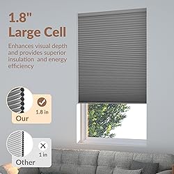 Boolegon Blackout Cellular Shades Cordless Pull