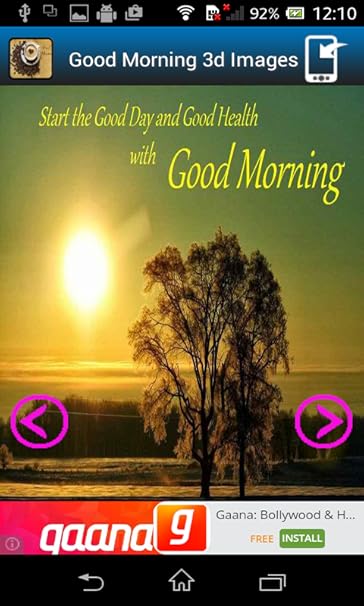 Amazon Com Good Morning 3d Images Appstore For Android
