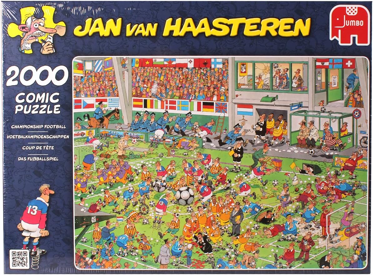 Jan van Haasteren - Championship Football (2000 pieces)