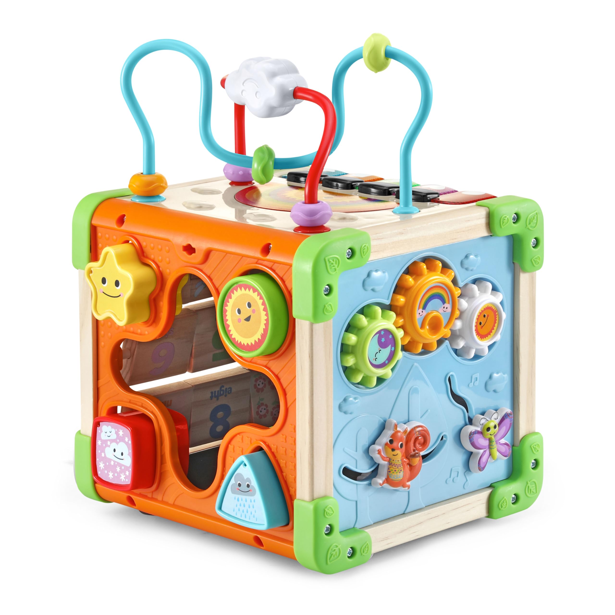 LeapFrog Touch and Learn Wooden Activity Cube