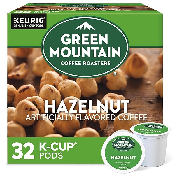 GREEN MOUNTAIN COFFEE ROASTERS HAZELNUT KEURIG SINGLE-SERVE K-CUP...