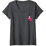 Womens Legally Blonde 2 Bruiser Faux Pocket V-Neck T-Shirt