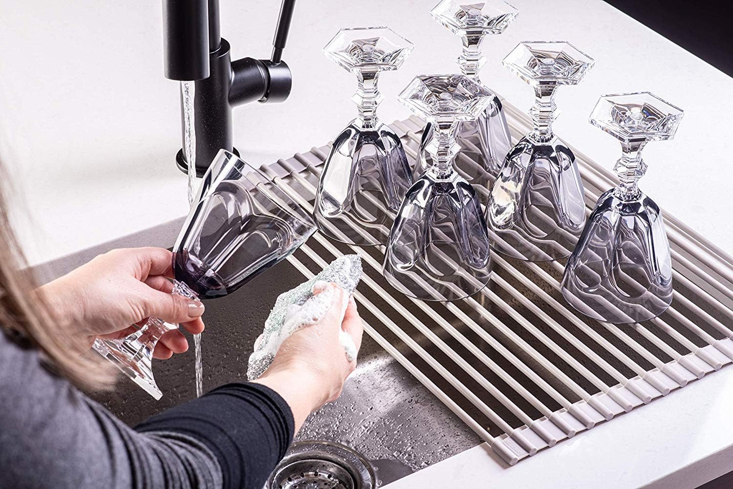 scolapiatti in acciaio inox