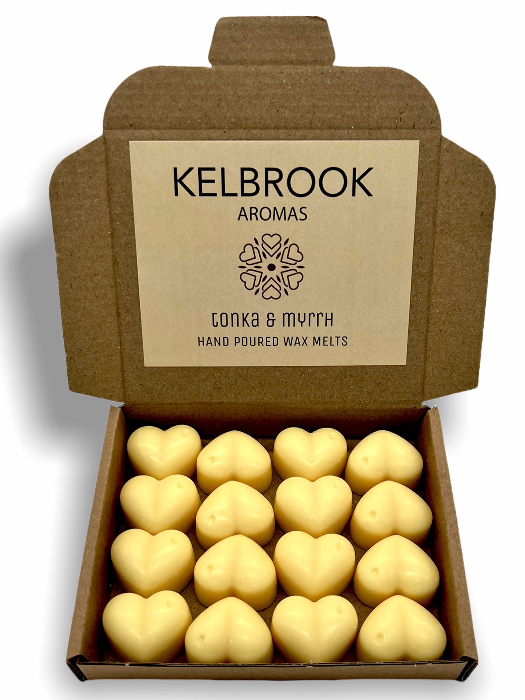 Wax Melts - Tonka and Myrrh | 16 Pack | Strong Scented | Made in the UK | Plastic Free | Vegan — image 1