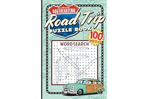 Great American Southeastern Road Trip Puzzle Book (Grab A Pencil Press)