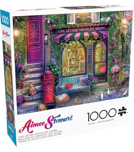 Puzzle 1000 Piezas Cine De Los 60, Noche Y Día, Buffalo Games, Regalo Para Adultos Y Familias, 26.75 X 19.75 Pulgadas