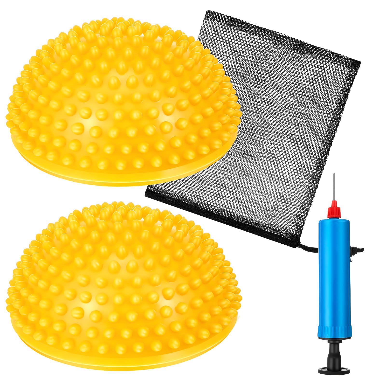 Photo 1 of JellyArch 2 Pcs Softball Training Aid Pod Softball Pitching Tools Equipment for Pitcher Trainer Baseball Gear Hitting Throwing Develop Power Coordination Balance with Bag and Pump