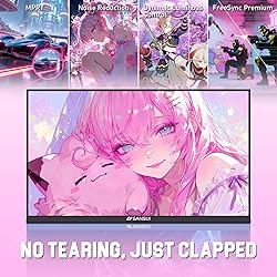 SANSUI 27 Inch WQHD 1440p Gaming Monitor 240hz up