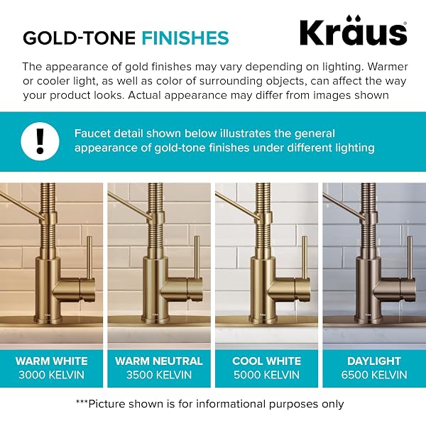 KRAUS BOLDEN COMMERCIAL STYLE 2-FUNCTION SINGLE HANDLE PULL DOWN KITCHEN FAUCET IN SPOT-FREE BRUSHED BRASS, KPF-1610BB
