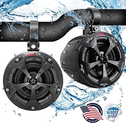 wakeboard tower speakers with amp