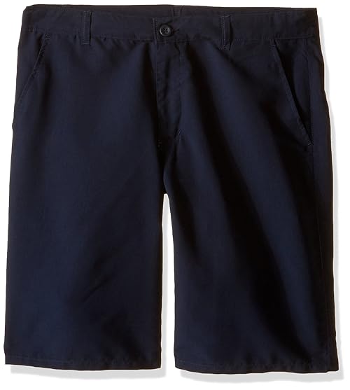 Nautica Boys' School Uniform Performance Short, Navy, 12