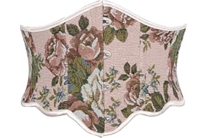 Scarlet Darkness Corset Belt for Women Vintage Renaissance Floral Underbust Corset