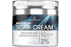 REMEDIAL PAX Scar Removal Cream for Women and Men - Rapid Repair of New Old Scars, Spots, Burns All Natural Treatment with Vitamin E, Alanine, Collagen