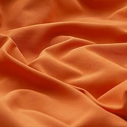 annadaif Burnt Orange Comforter Set Queen Size, Pom