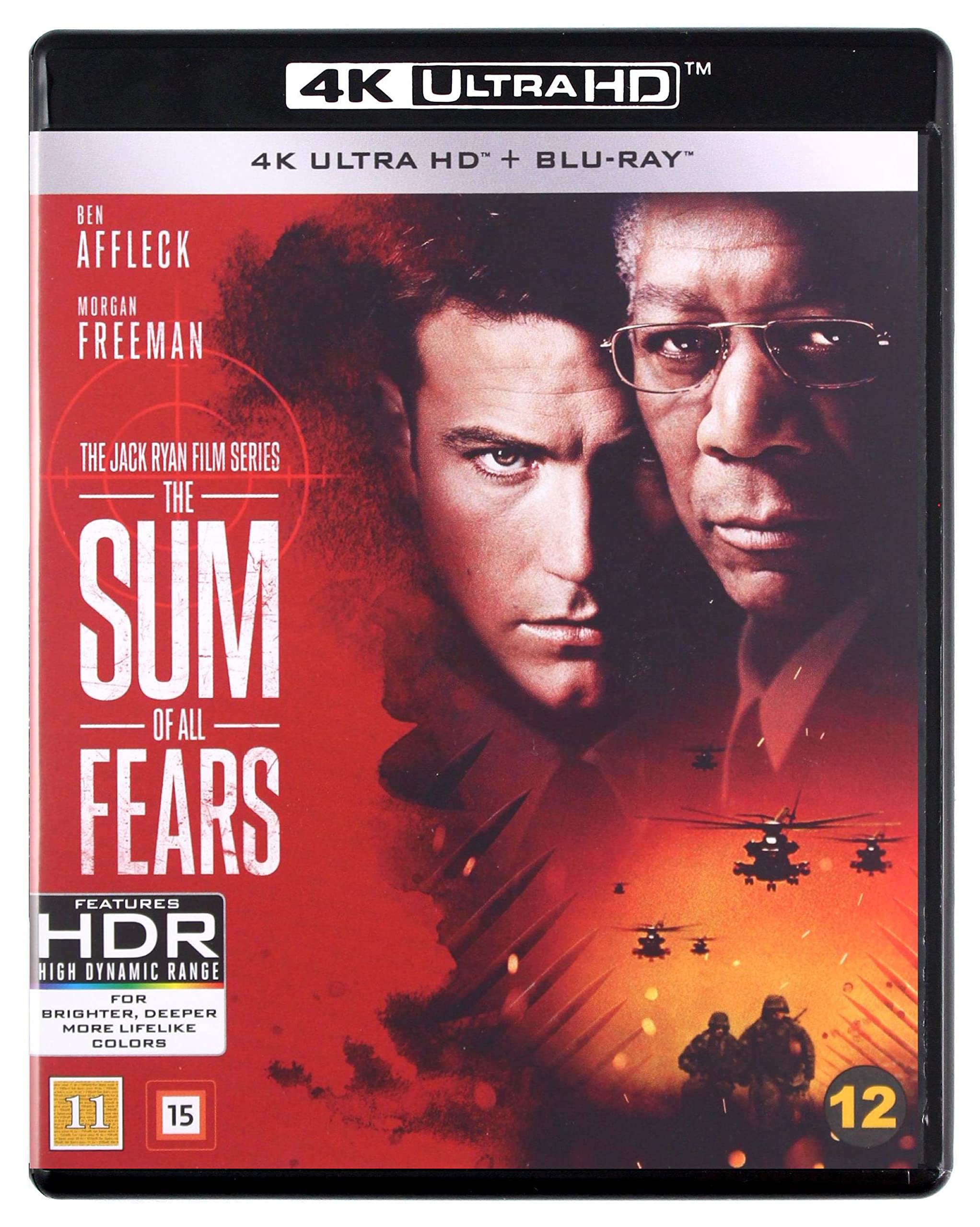 Twentieth Century Fox The Sum of All Fears 4K [Blu-Ray] [Region Free]