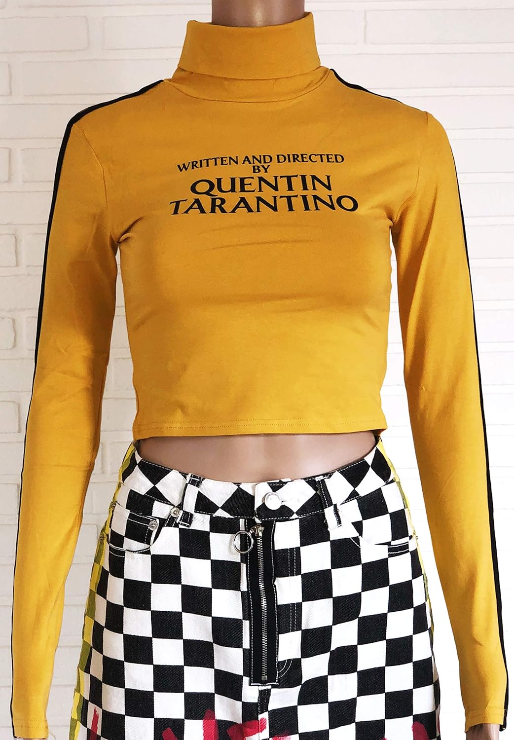 quentin tarantino yellow turtleneck