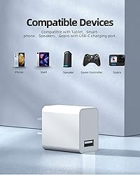 18W QC3.0 USB Type C Fast Charger Fit for Samsung