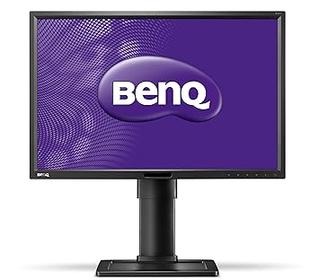 BenQ BL2411PT 60,96 cm (24 Zoll) IPS-LED Monitor (Full HD, IPS-Panel, VGA, DVI, Display Port, 5ms Reaktionszeit, Höhenverstel
