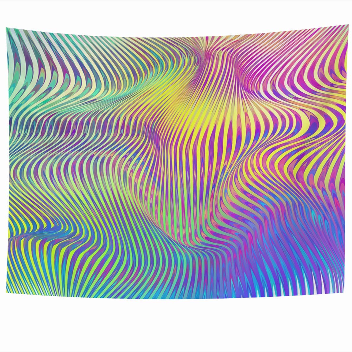 Which Is The Best Rainbow Stripes Iridescent Home Decor