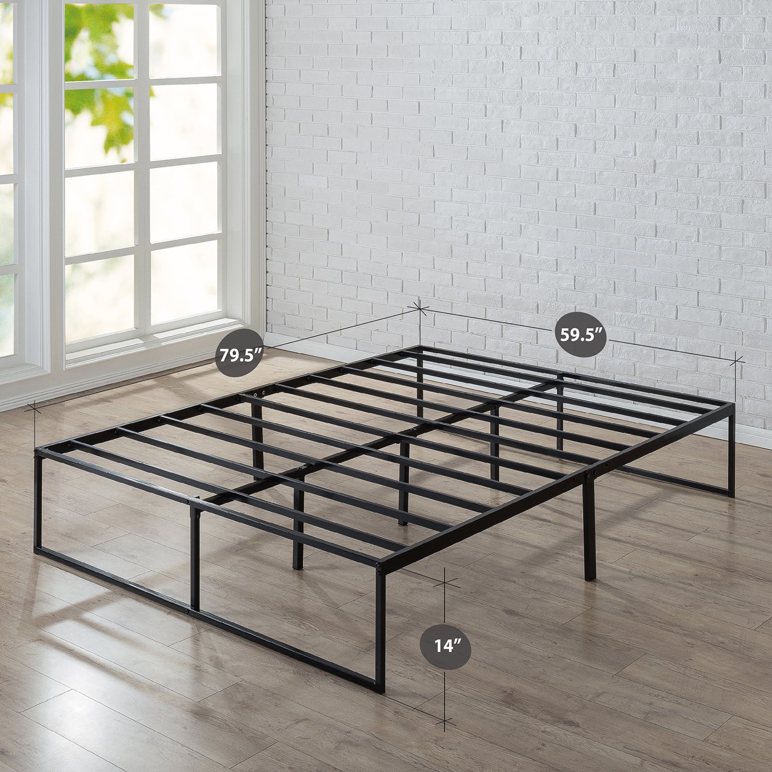 Zinus 14 Inch Platforma Bed Frame/Mattress Foundation/No Box Spring