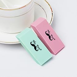 Mr. Pen- Erasers, 24 Pack, Pastel Colors Pencil