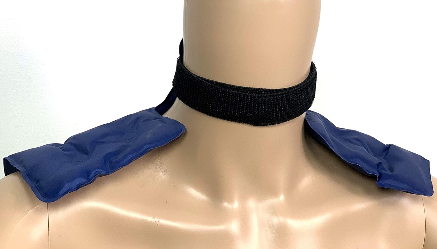 Neck Hot Cold Ice Pack Wrap - High Amount of Gel for High Efficiency - Confortable Nylon Wrapping Which Doesn't Leak - Image 4