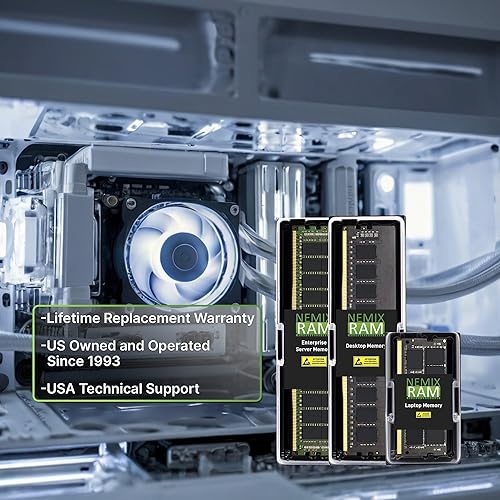 32gb Ddr3 NEMIX RAM 32GB (4x8GB) DDR3-1600MHz PC3-12800 ECC 16gb Ram