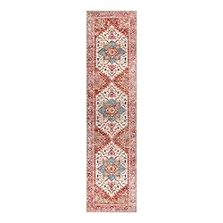 Yamaziot Washable Runner Rug, 2x8 Non-Slip Boho