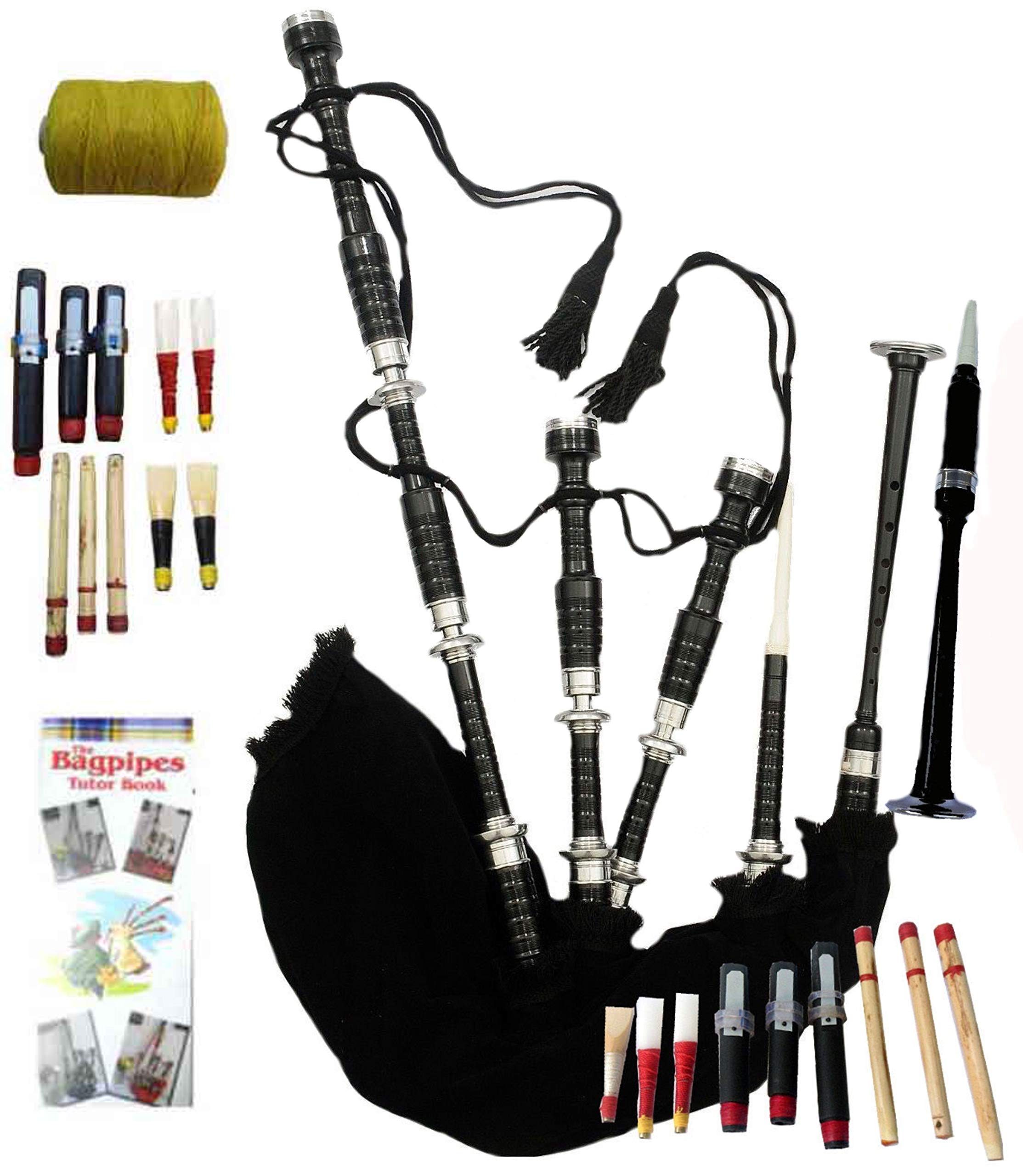 Photo 1 of Bagpipes Starter Kit withh Tutor Book Practice chanter for beginner