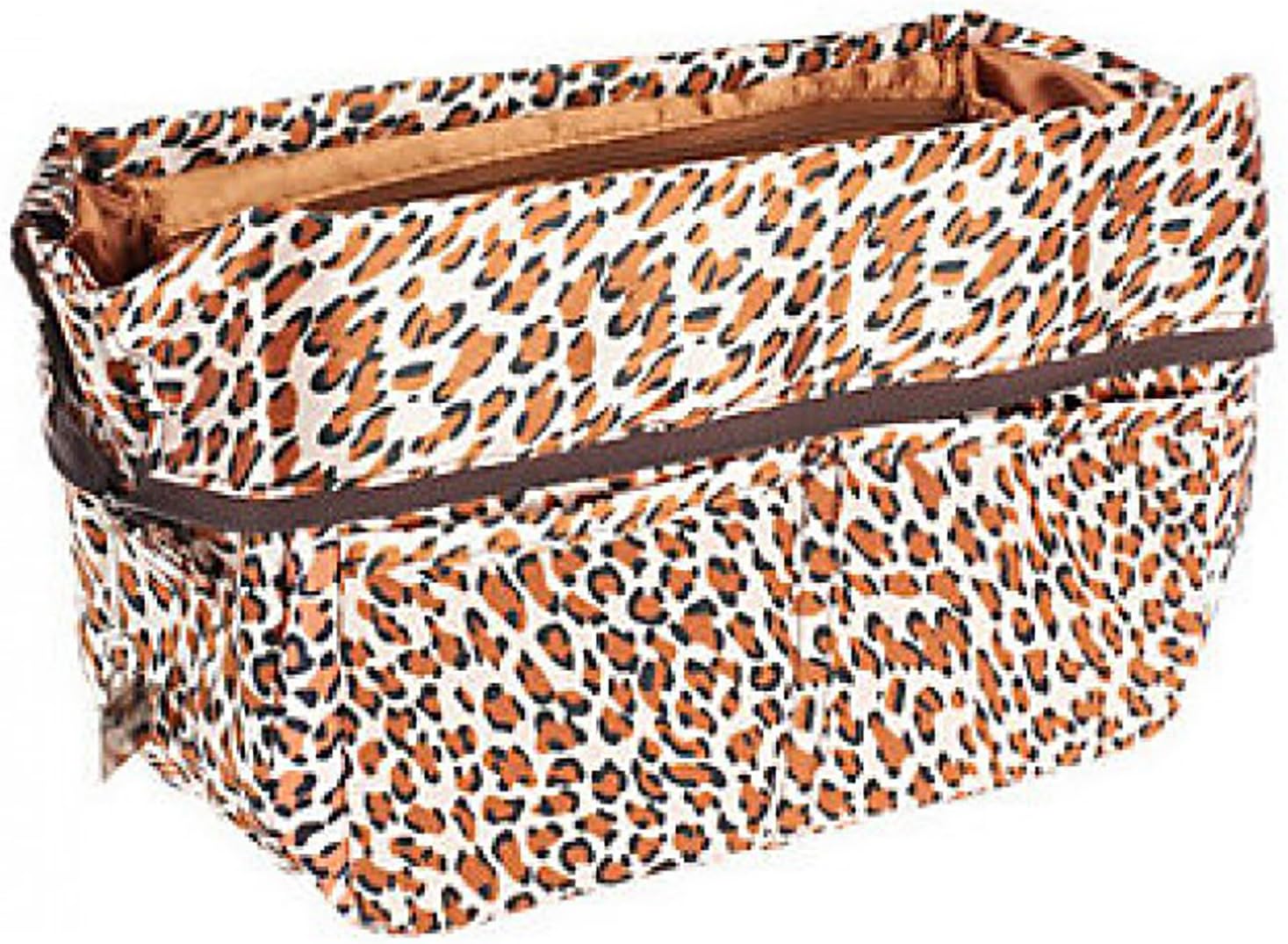 Pursfection EXPANDABLE Purse Organizer - Leopard/Tan