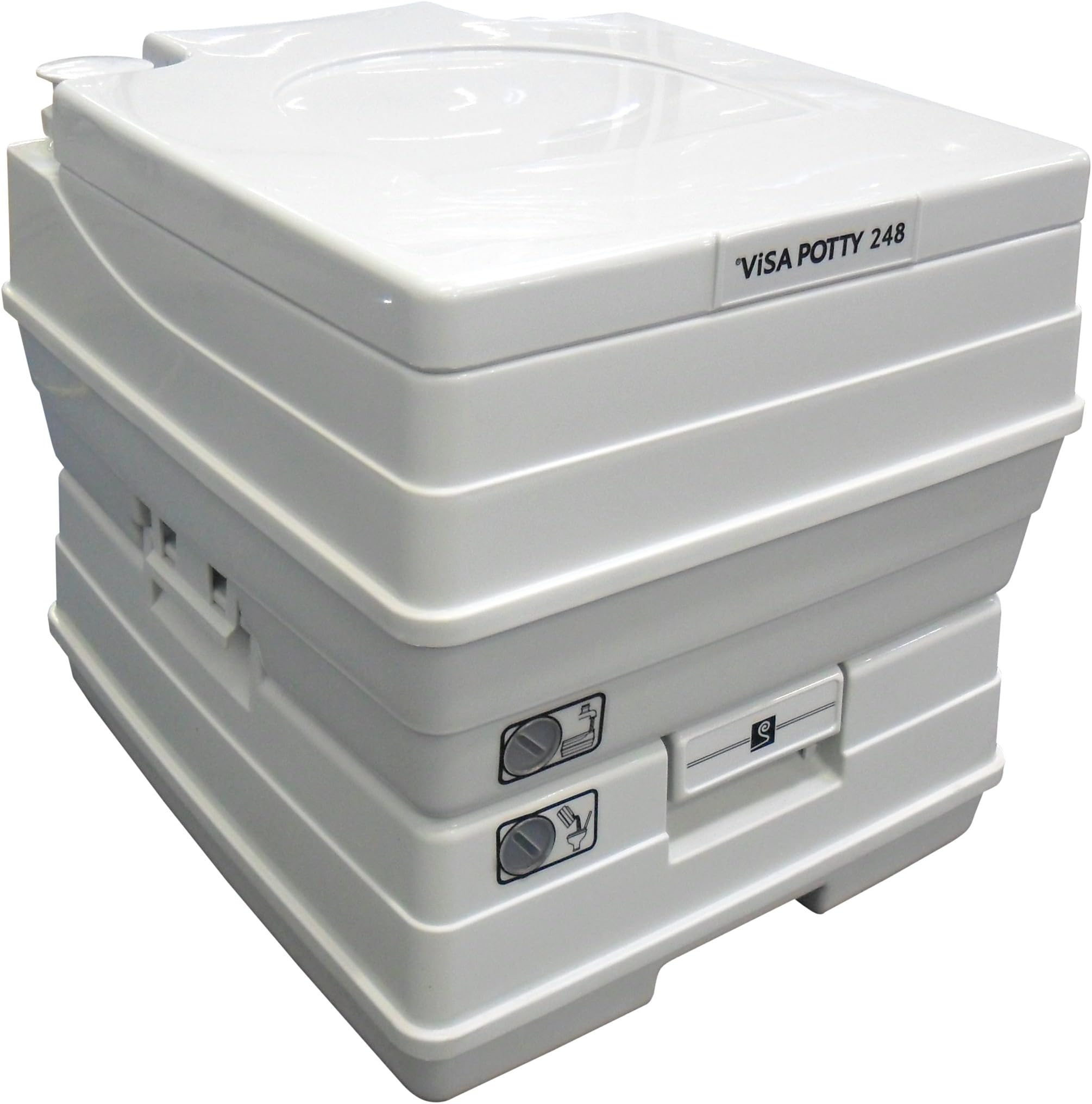 Sanitation Equipment Visa Potty Model: 248 18 Liter with 2-Level Indicators