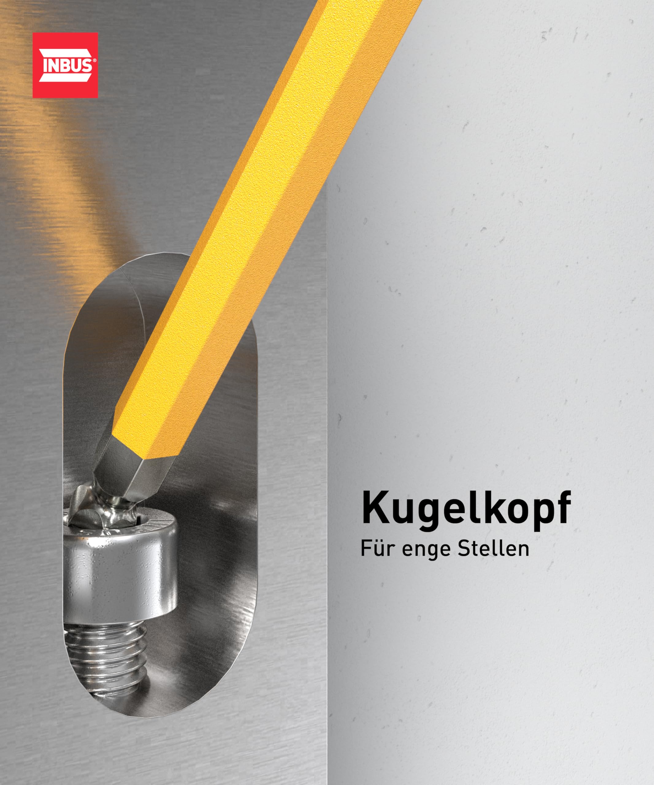 INBUS® 70273 Winkelschraubendreher Set 9tlg, 1.5–10mm, mit ColorGrip bunt & Kugelkopf — Made in Germany 3