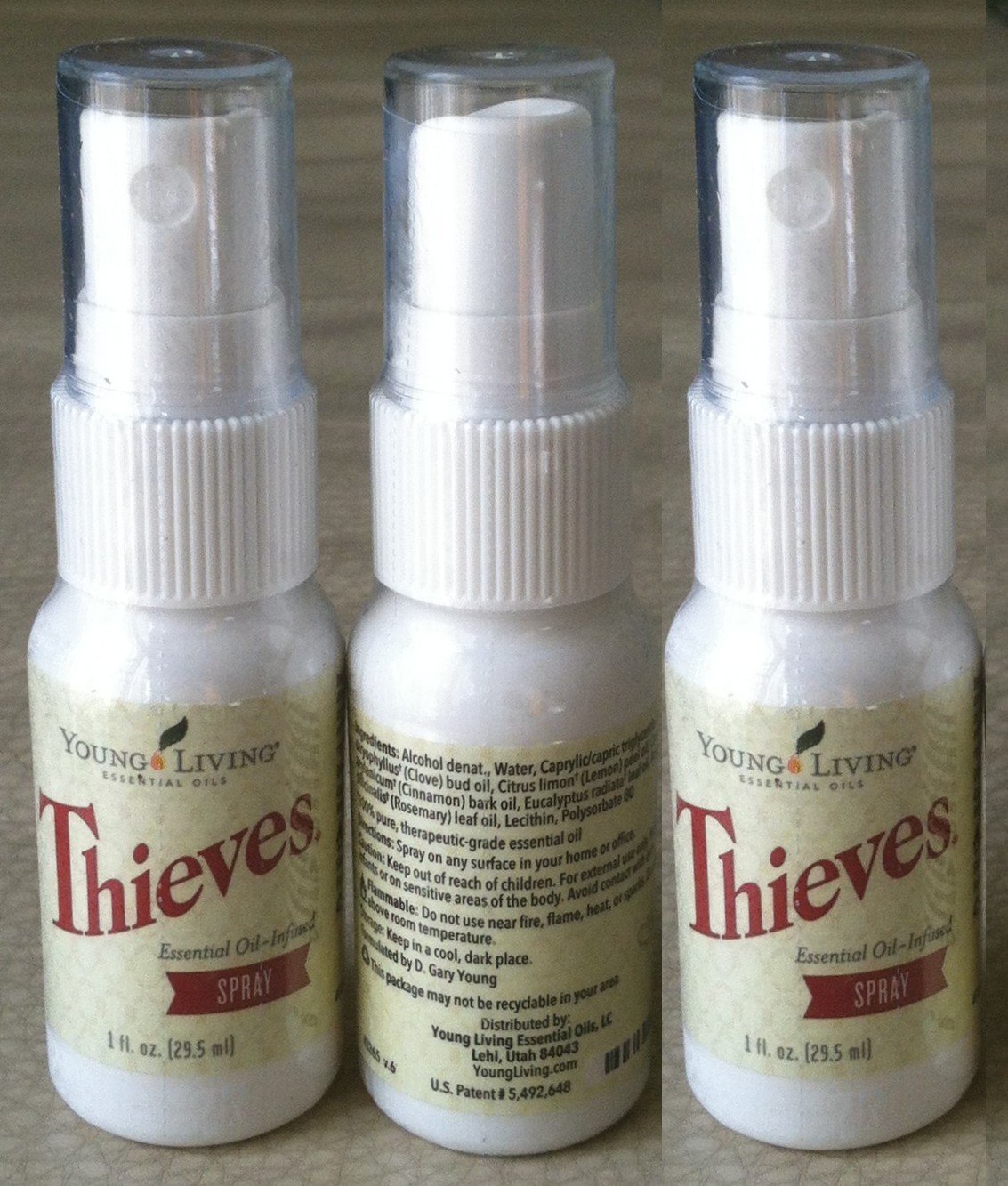 Thieves Spray by Young Living 3 pack, 1 fl. oz. each 701694733167 eBay