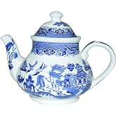 Churchill Blue Willow Teapot 40-ounce