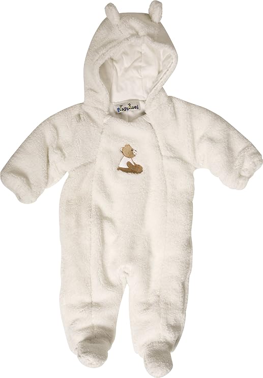 Playshoes Unisex Baby Teddy Fleece AllinOne Overall 56cm newborn