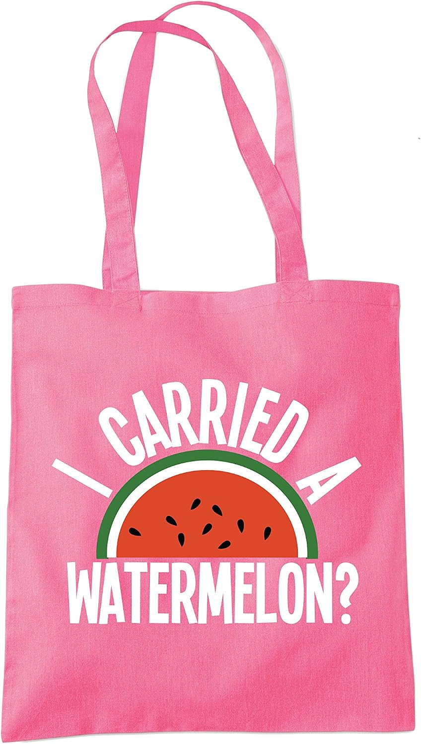 HotScamp I Carried a Watermelon Tote Bag, Tote Shopping Bag
