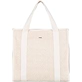 Roxy Cotton Tote Bag | Everyday Carry | Beach | Travel | Vacation | Reusable | Lightweight