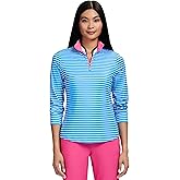 IZOD womens 1/4 Zip Pullover Performance Stretch Long Sleeve Golf Running
