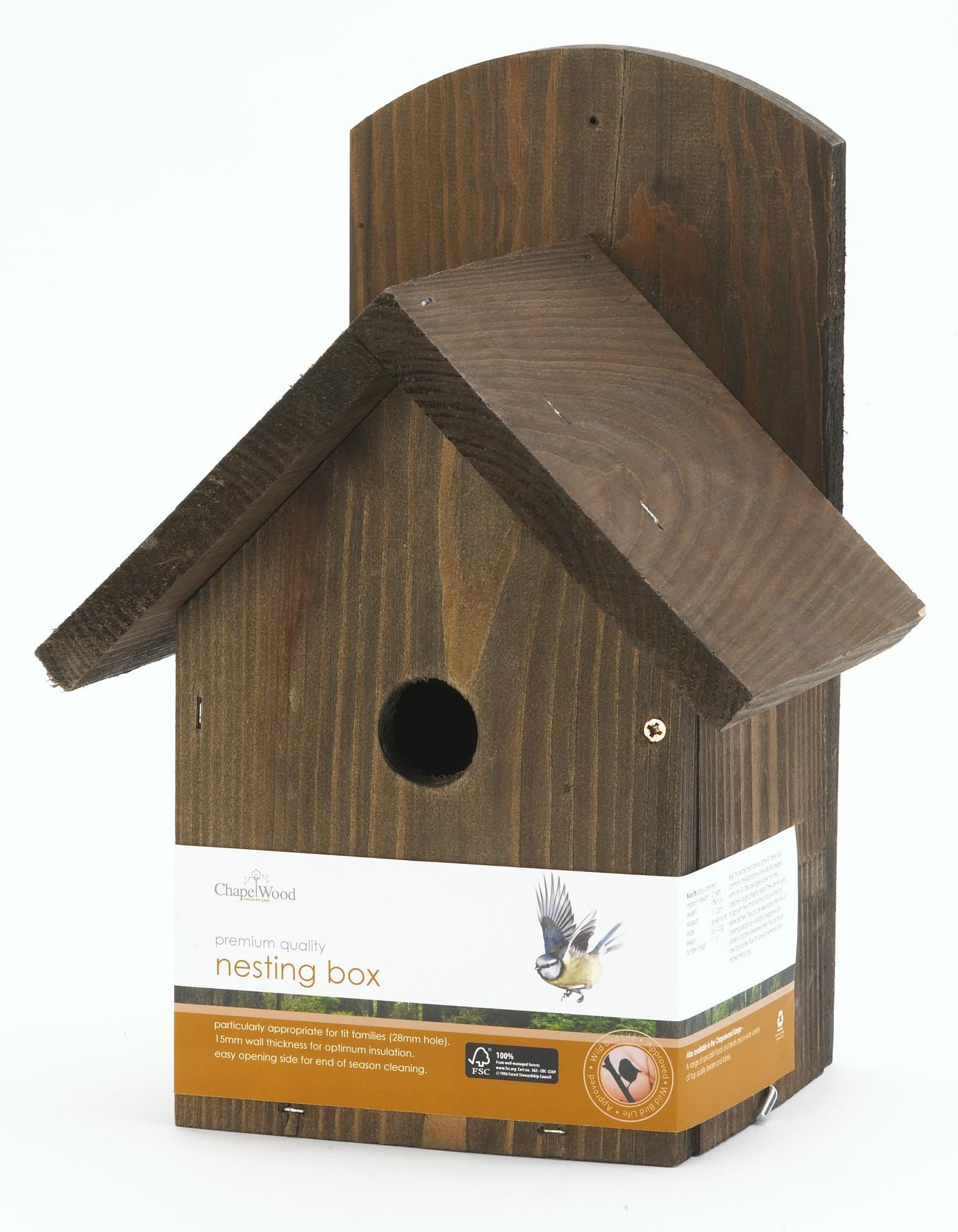 Solus Chapelwood Nest Box