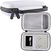 WERJIA Hard Carrying Case Compatible with RG40XX V Handheld Game Console RG 40XXV,Analogue Pocket Handheld Game Console (Case Only) (Grey)