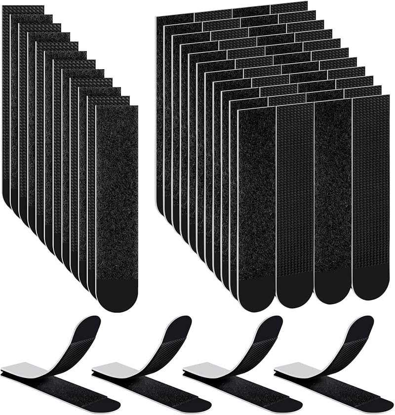 Ainiv 32 Pairs 64 Strips Large 93x19mm Adhesive Picture Hanging Strips