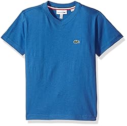 Lacoste Boys V-Neck Cotton T-Shirt T