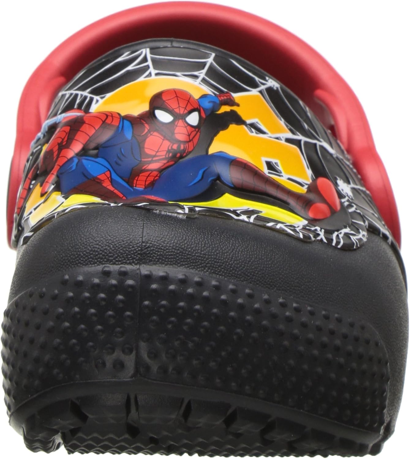 spiderman light up crocs