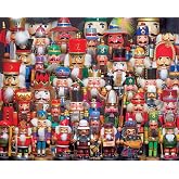 Springbok Nutcracker Collection 1000 Piece Jigsaw Puzzle for Adults | Unique Cut Pieces, Made in USA, Eco-Friendly Materials, Poster Included for holiday and christmas family fun